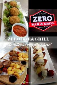 Menu ZERO Bar & Grill