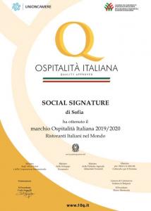 Italian Cuisine Certificate