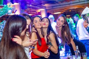 Students party with LIDIA
