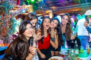 Students party with LIDIA