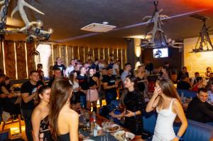 Students party with LIDIA