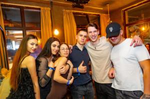 Students party with LIDIA