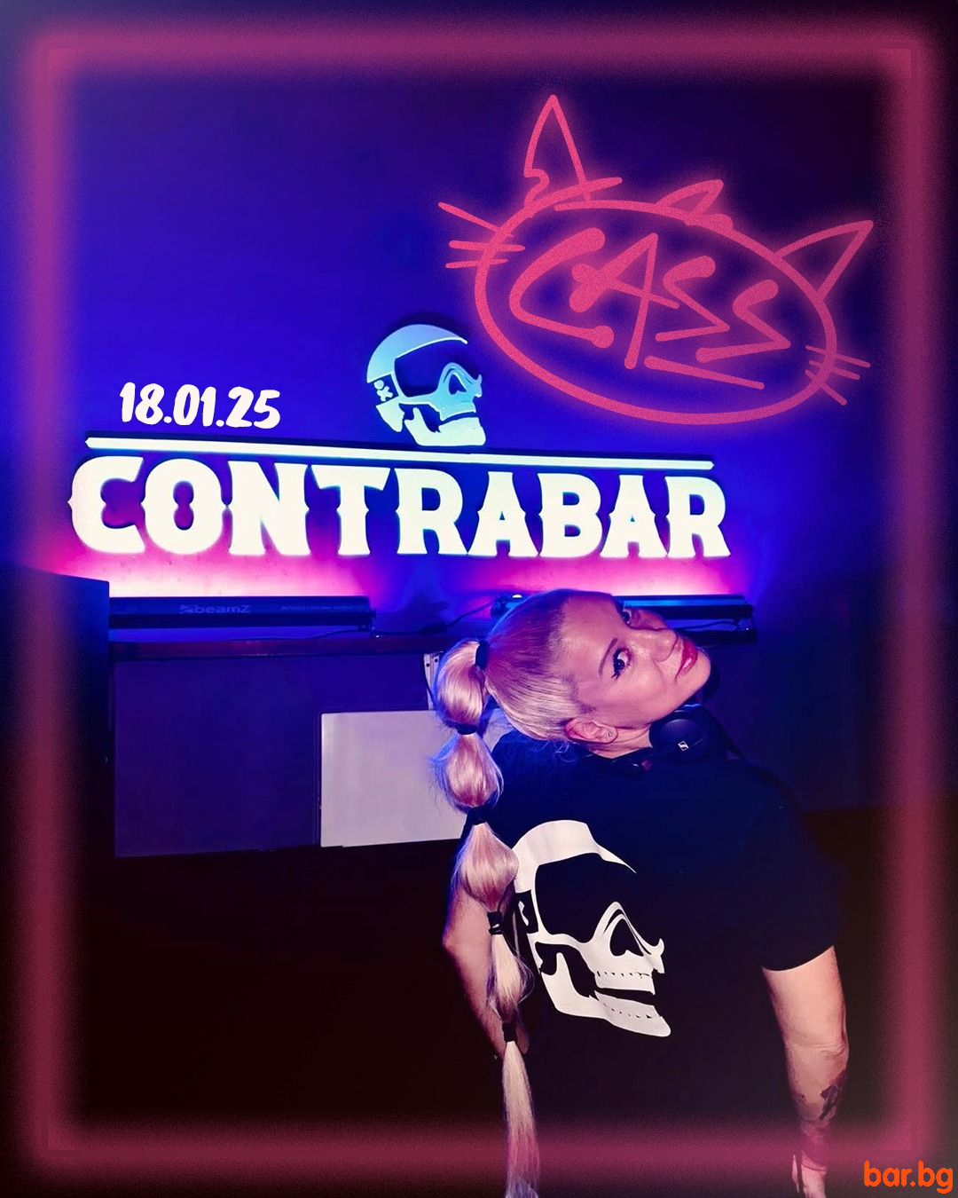 Party with DJ CASS at ContraBar Bansko !