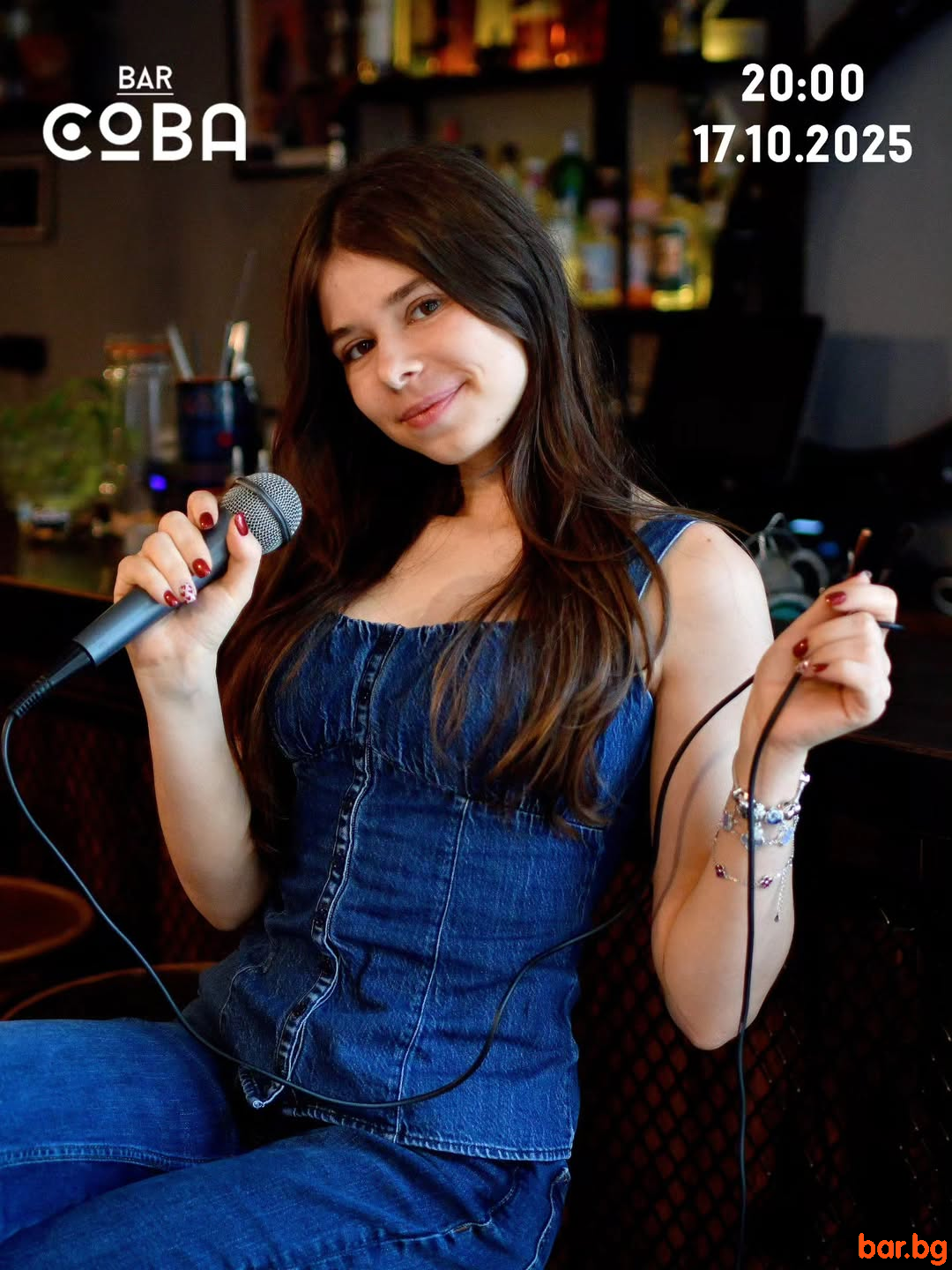 Join the PARTY LIVE with Tia Katusheva at BAR COBA !
