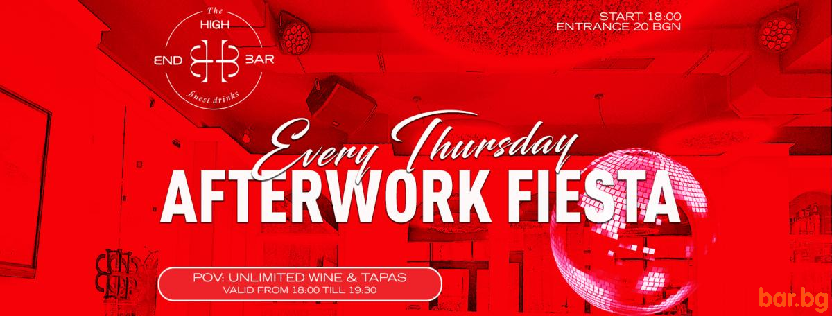 Thursday AFTERWORK Fiesta !