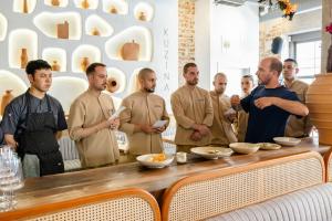 Kuzina dinner Chef Lefteris awarded 2 Michelin Stars